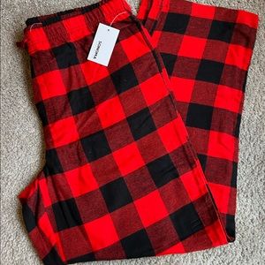 BNWT Men’s Buffalo Plaid Flannel Pajama Pants - Size Large from Kohl’s